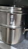 双立人（ZWILLING）双层蒸锅不锈钢汤锅蒸笼24cm大容量煲汤蒸馒头电磁炉燃气灶通用 汤锅+2个蒸笼 3件套 24cm 实拍图