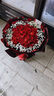 幽客玉品情人节鲜花速递红玫瑰花束表白送女友老婆生日礼物全国同城配送 33朵红玫瑰花束—女王款 实拍图