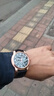 正品男士手表高档休闲石英表简约气质男表皮带高颜值罗马时尚腕表 军团款 实拍图