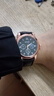 【网红爆款】商务腕表石英运动表休闲皮带男女手表 黑色 实拍图