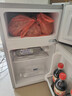 HYUNDAI（韩国现代）小冰箱迷你小型家用冷藏冷冻宿舍出租房办公室双开门二门电冰箱节能省电 58L银【日销过百+租房必备】 实拍图