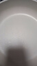 炊大皇聚油煎锅平底锅麦饭石色不粘锅少油烟煎锅白色24cm电磁炉通用 实拍图