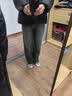 百图betu女装秋冬新款牛仔裤洗水高腰显瘦阔腿裤裤子女2410T92 牛仔色 L 实拍图