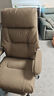 顾全老板椅家用加热按摩 舒适办公椅午休 电脑椅久坐C570H咖纤 实拍图