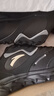 安踏男鞋革面防泼水跑步鞋男黑色轻便防滑休闲鞋运动鞋旅游鞋子男 实拍图