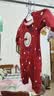 babylove【清仓】婴儿连体衣冬季红色圣诞针织哈衣宝宝防寒毛衣snowbaby snowbaby 66cm 实拍图
