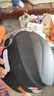 Andes HELMET3c认证电动摩托车头盔男四季女士夏季头盔安全帽四季通用夏天半盔 哑黑透明短片【升级3C款】 均码 实拍图
