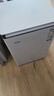 海尔（Haier）100L单温冰柜小型家用小冰柜商用减霜一级能效冷藏冷冻转换深冷冷柜小冰箱BC/BD-100GHW9D国家补贴 实拍图