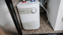 美的（Midea）【8年质保】5升储水式电热水器小厨宝家用洗碗洗菜安全1650W速热厨房热水宝F05-15A1(S) 实拍图
