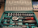 绿林（GREENER）47件套筒扳手汽修工具套装棘轮摩托修车公路工具箱快速扭力螺丝刀 实拍图
