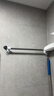 潜水艇枪灰全铜毛巾杆毛巾架免打孔卫生间置物架浴室洗手间收纳毛巾挂架 枪灰全铜毛巾杆60cm丨免打孔 实拍图