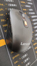 联想（Lenovo） 无线蓝牙双模鼠标 便携办公鼠标 人体工程学设计 适用台式机一体机笔记本平板 Howard黑色 实拍图