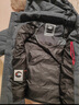 雪中飞鹅绒羽绒服男士短款脱卸帽加厚保暖休闲商务秋冬外套男装195 实拍图