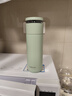 乐扣乐扣（LOCK&LOCK）心仪茶水分离保温杯316L不锈钢商务水杯440ML薄荷绿LHC4285MIT 实拍图