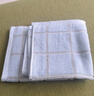 京东京造全棉毛巾小方巾7A级抗菌防螨纯棉方巾柔软舒适吸水洗脸擦汗 4条装 实拍图