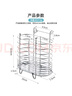 美厨（MAXCOOK）筷子架筷子筒 不锈钢筷子置物架筷笼桶沥水防霉收纳盒两格MCWA205 实拍图