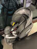 京东京造儿童安全座椅汽车0-6-12岁婴儿宝宝i-Safe双通风 商务舱pro典雅灰 实拍图