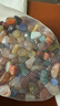 南京雨花石原石水培鹅卵石多肉铺面鱼缸盆栽七五彩小石头 七彩雨花碎石(1.1-1.8厘米)-1斤 实拍图