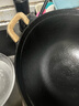 王源吉铁锅炒锅铸铁锅双耳苏锅王老式家用圆底无涂层龟纹大肚炒锅36cm 实拍图