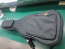 鲁伊斯加厚木吉他包41寸40寸通用民谣双肩背包36寸39寸琴袋防水抗压 41寸标准款 经典黑 实拍图