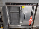 艾士奇蒸饭柜商用双门蒸饭车 学校食堂工厂饭店蒸菜蒸包电蒸箱台式独立蒸车24盘定时380V ASQ-668D 实拍图