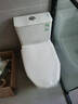 九牧（JOMOO）11396-2-1/41KB-1抗菌一级水效坐便器虹吸式节水连体马桶400坑距 实拍图