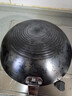 九阳（Joyoung）炒锅铁锅健康无涂层精铁家用炒菜锅不易生锈炉灶通用32cm带盖C121 实拍图