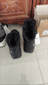 雪中飞雪地靴男女款冬季加绒保暖东北加厚旋钮扣外穿大棉鞋 炫酷黑 44 实拍图