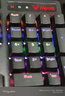 雷柏（Rapoo）V500PRO 有线背光机械键盘 104键全尺寸游戏电竞笔记本电脑多媒体办公吃鸡全键无冲键盘 红轴 实拍图
