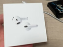 Apple/苹果 【充电线套装】AirPods 4 搭配USB-C充电盒 苹果耳机蓝牙耳机无线耳机 适用iPhone/iPad/Mac 实拍图
