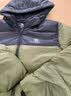 骆驼火山羽绒服1.0情侣男女鸭绒面包服外套冬季城市轻户外外套 深榄绿/幻影黑 男女同款，7089H M 实拍图