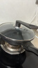 炊大皇平底锅煎锅麦饭石色不粘牛排煎蛋锅24cm磁炉通用高级JG24GJ 实拍图