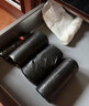 利得 背心垃圾袋黑色50*60cm90只单面1.2丝大号加厚可降解垃圾袋 实拍图
