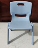 加厚儿童餐椅防滑小椅子家用宝宝婴儿桌椅凳子幼儿园儿童靠背椅子 8753蓝色小号 实拍图