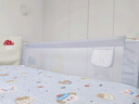 M-CASTLE床围栏婴儿童床上挡板宝宝床边防摔床护栏三面拼接防夹防掉床围挡 银河灰 单面装 2.0米 实拍图