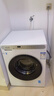 海尔（Haier）10kg全自动滚筒洗衣机大容量超薄洗衣机带烘干洗烘一体机一级能效节能除菌螨Leader 以旧换新补贴 【热销冰雪白】 单洗 1.1洗净比+六维减震+柔护内筒 实拍图