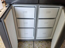 美的（Midea）471L十字门冰箱全空间养鲜抗菌净味一级能效风冷无霜双变频以旧换新BCD-471WSPZM(E)国家补贴 实拍图