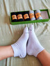 大嘴猴100%新疆棉防臭袜子男春夏季透气防臭7A抗菌运动袜7双礼盒跑步袜 实拍图