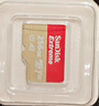 闪迪（SanDisk）256GB TF(MicroSD)内存卡 4K极速金卡A2 V30 U3行车记录仪 运动相机无人机 监控存储卡 读190MB/s 实拍图