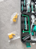 绿林（GREENER）家用工具箱套装电工木工电讯维修组套五金手动工具套装144件 实拍图