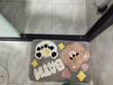 创迈仕植绒浴室地垫卫生间脚垫吸水防滑垫入户门口垫子40*60cm 实拍图