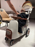bebehaha摇摇乐婴儿推车26年款遛娃神器二合一溜马儿童手推车1-5岁橄榄棕 实拍图