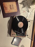 山水（SANSUI）黑胶唱片机一体式复古留声机蓝牙胶片唱机 怀旧客厅家居摆件音响  生日礼物 春节送礼 甜蜜蜜 V15 实拍图