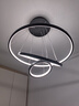 雷士（NVC）餐吊灯现代简约吊灯北欧风吊灯装饰灯高显智能调光WHDD85W/G-01 实拍图