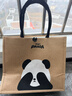 大容量上班族帆布包包女士便携麻布包可爱苹果猫手提袋百搭托特包 图二大号 实拍图