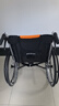 鱼跃 (yuwell)手动轮椅车H062折叠老人轻便免充气铝合金旅行手推代步 实拍图