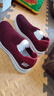 拾映老北京布鞋女中老年妈妈鞋子50-60岁秋季透气防滑软底老人健步鞋 女款红色 37 实拍图