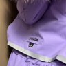 鸭鸭（YAYA）羽绒服女冬季中长款大毛领加厚保暖防寒外套休闲时尚连帽派克服女 实拍图