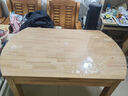 莱仕达京东居家优选实木餐桌椅组合伸缩折叠家用小户型饭桌子H06 1.38单 实拍图