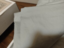 富安娜家纺 60支长绒棉床上四件套纯棉100%纯棉简约酒店床品床单被套 【60S长绒棉贡缎】亨利 1.8m床 床单款 （被套230*229cm） 实拍图